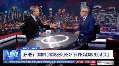 [VIDEO] Jeffrey Toobin Addresses Zoom Masturbation。